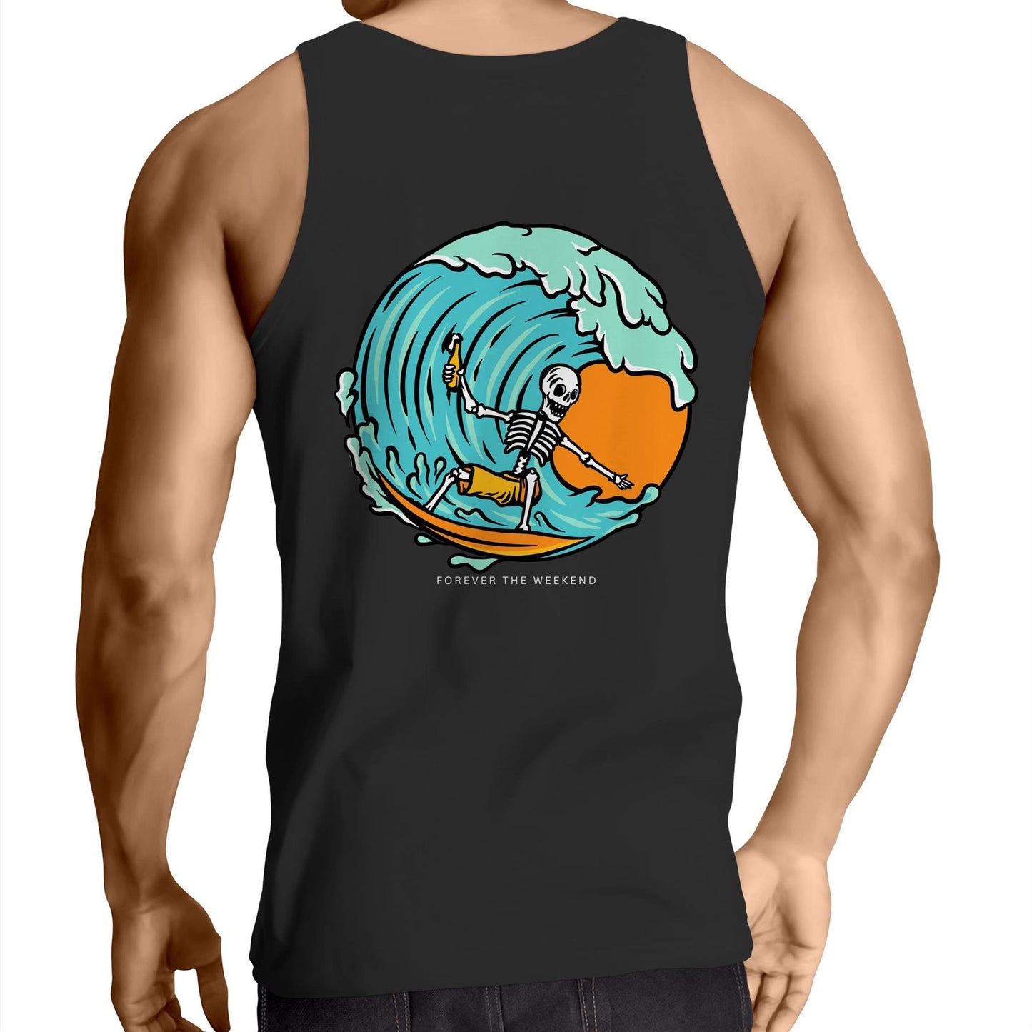 Surfs Up! - Mens Singlet Top