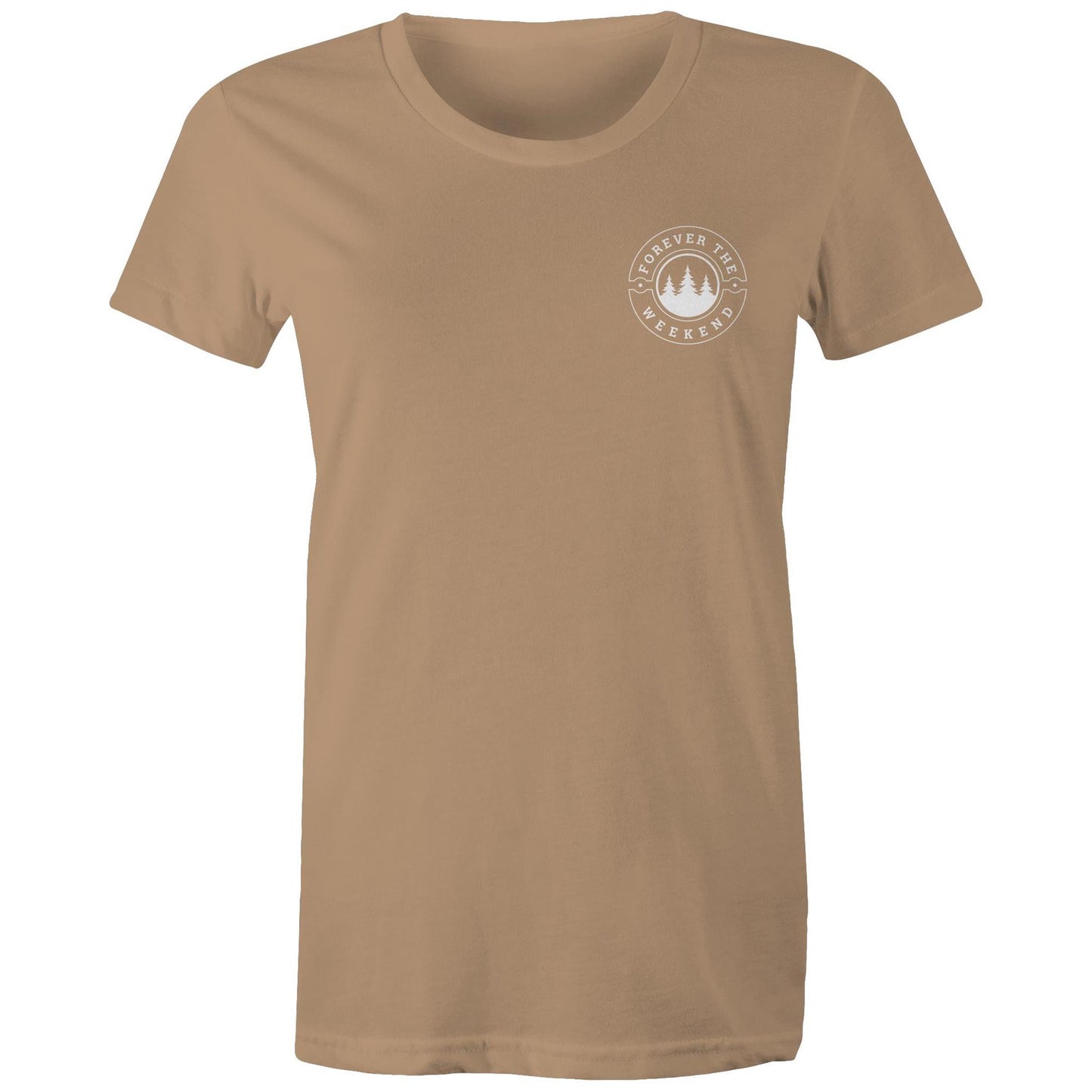 OG Women's Maple Tee - White Edition - Weekend Clothing Co.