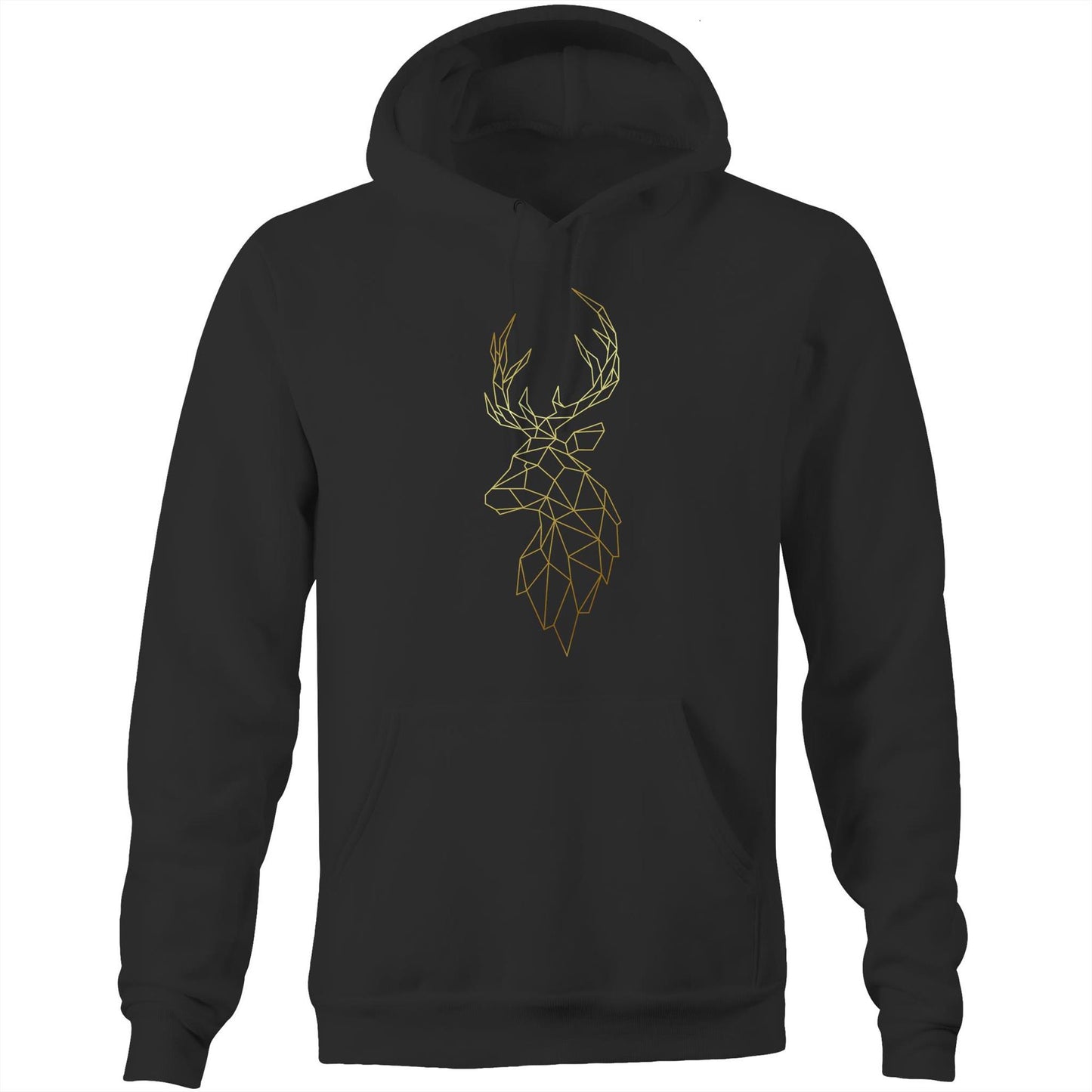 Unisex Hoodie - Geometric Stag - Weekend Clothing Co.