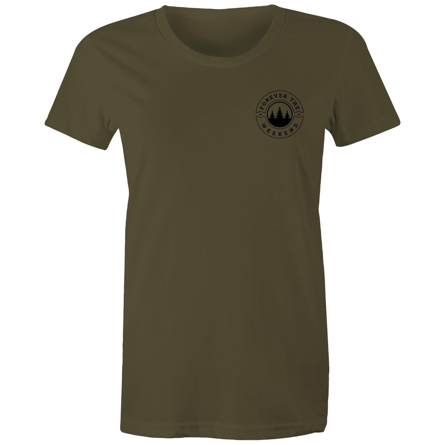 OG Women's Maple Tee - Black Edition - Weekend Clothing Co.