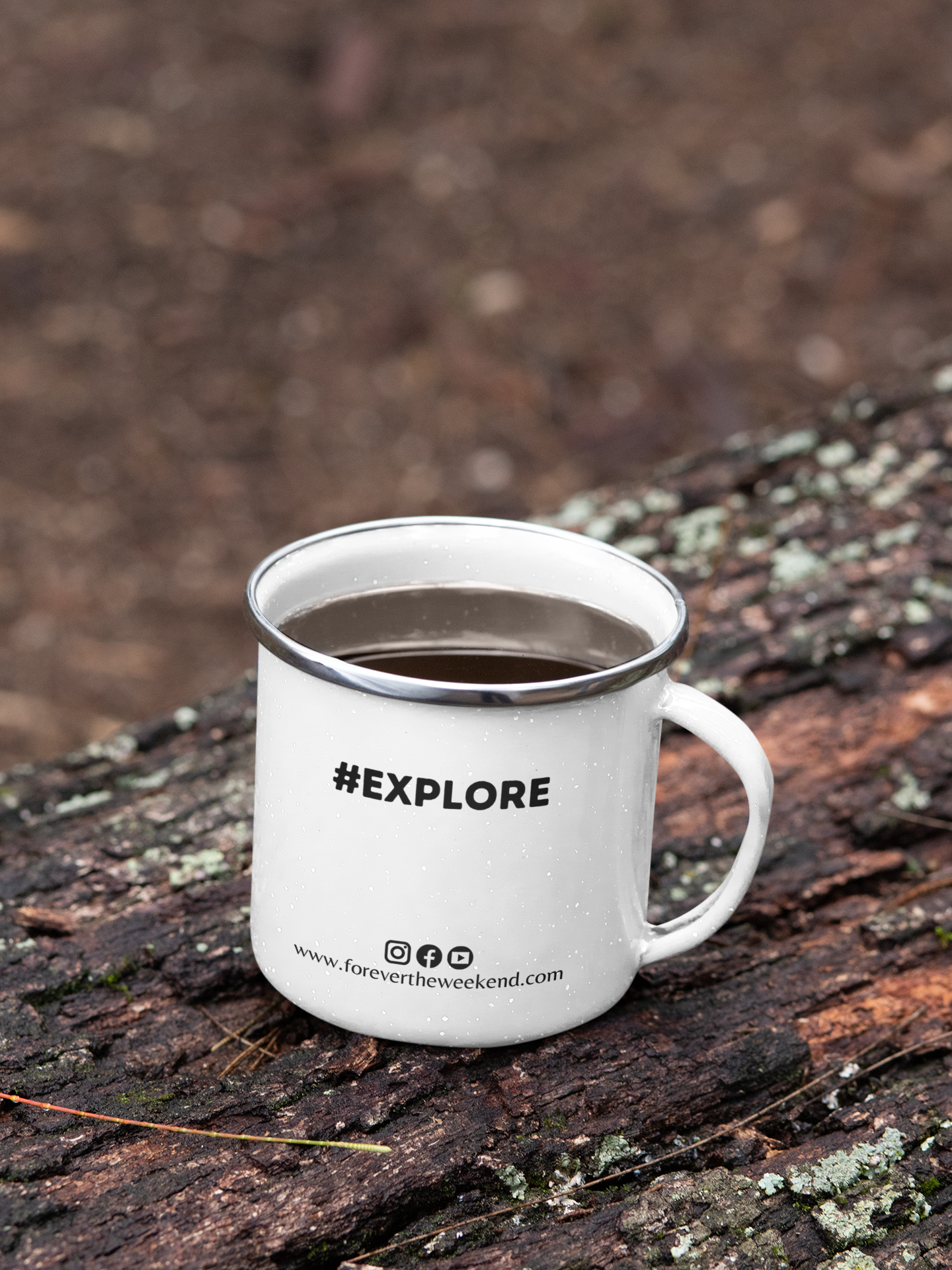 Signature Enamel Mug - Weekend Clothing Co.